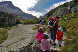 Sortie en famille en randonnée