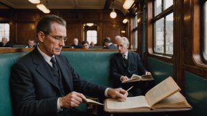 homme en train de lire